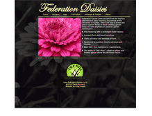 Tablet Screenshot of federationdaisies.co.nz
